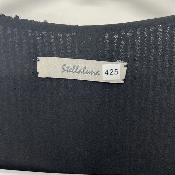 Stellaluna NWOT lined sequin mini dress UK size 36 - Picture 6 of 11